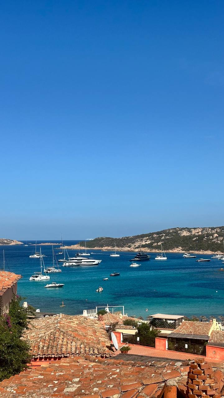 Бухта Сардинії з яхтами